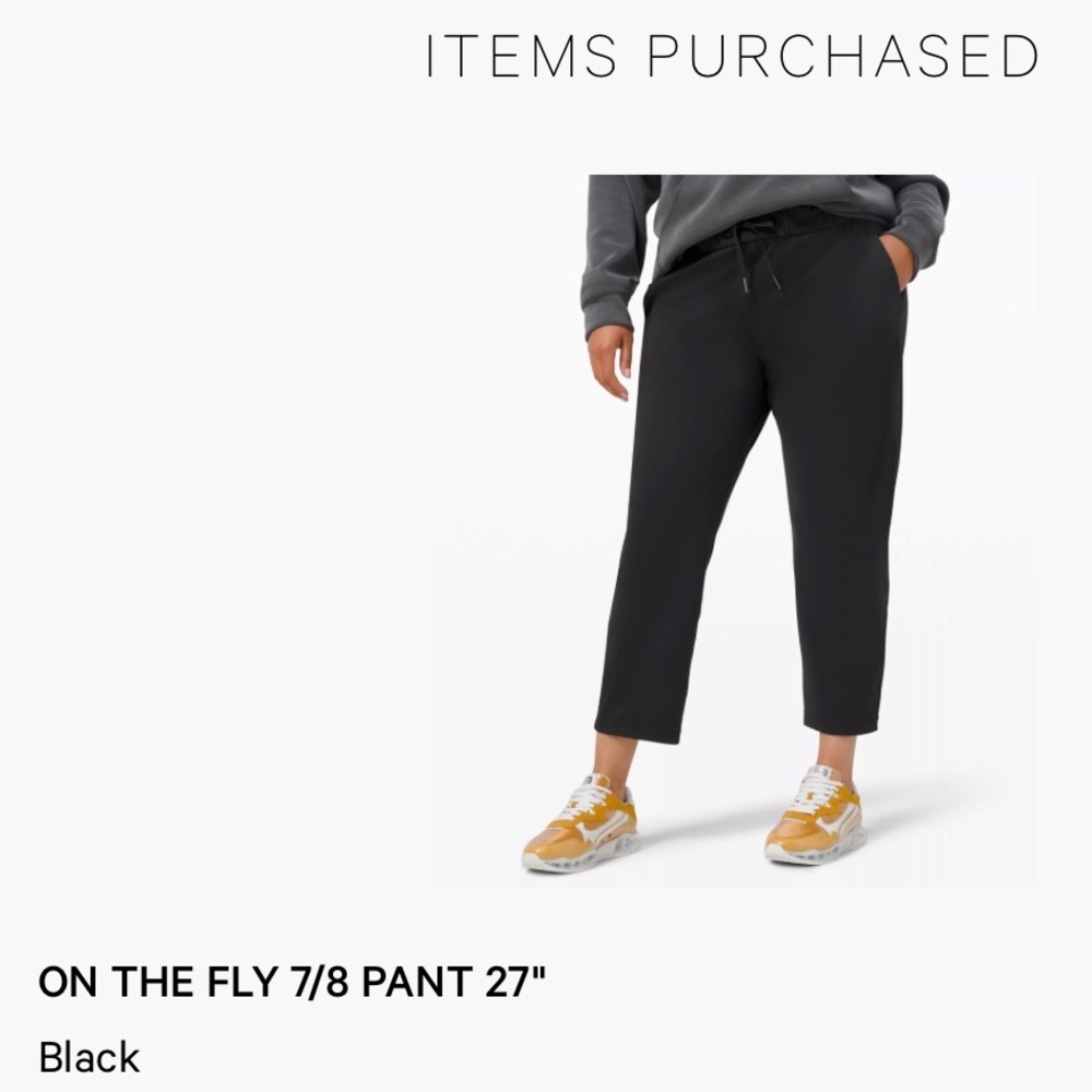 ON THE FLY 7/8 PANT 27"